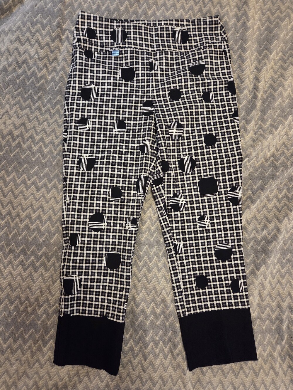 Joseph Ribkoff Plaid Pants